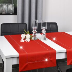 Bieżnik Glamour – Czerwony