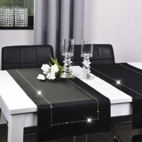 Bieżnik Glamour – Czarny