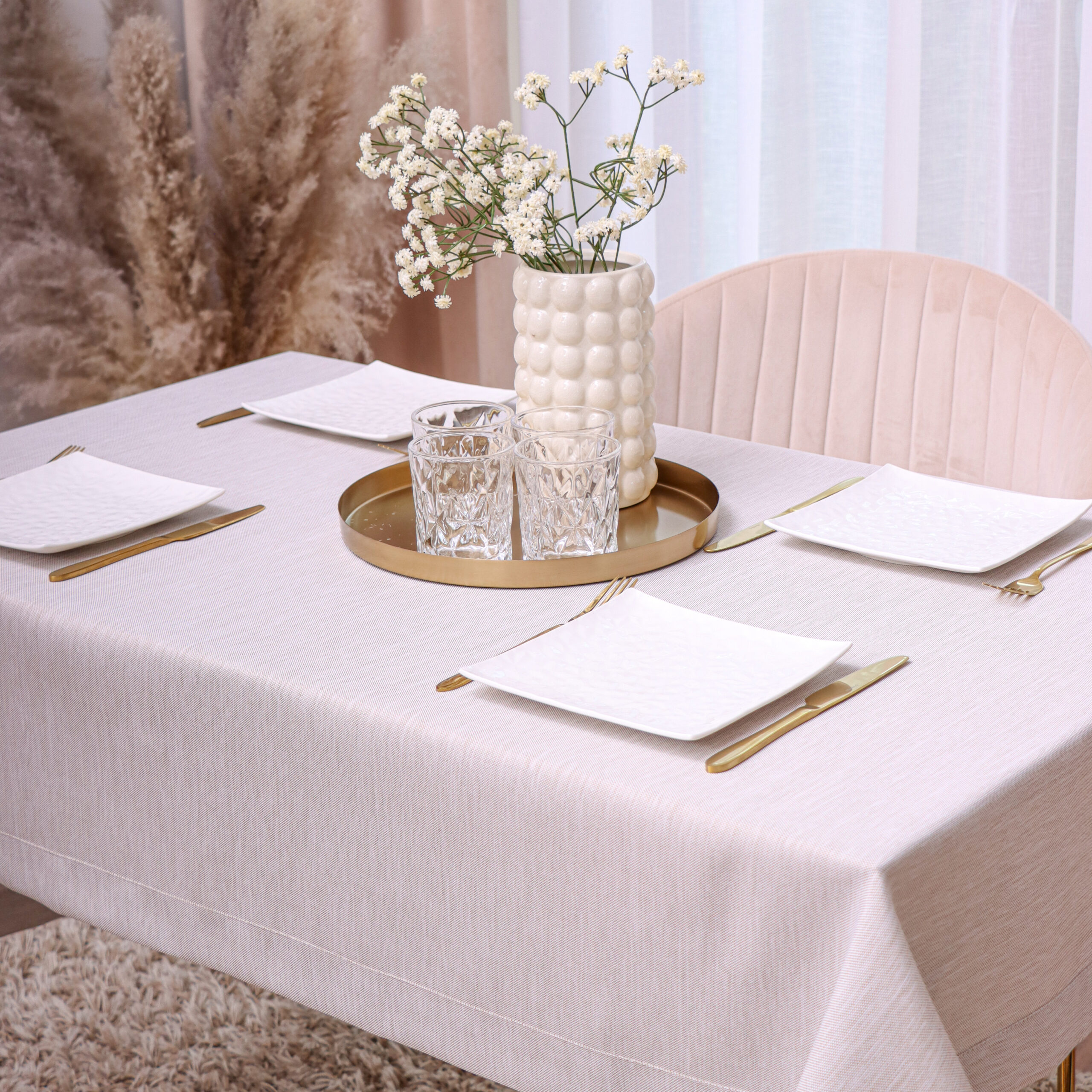 Obrus Panama – Beż Boho Obrus Panama – Beż Boho