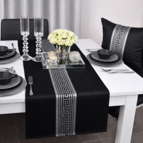 Pas Rodos Lux – Czarny Srebro