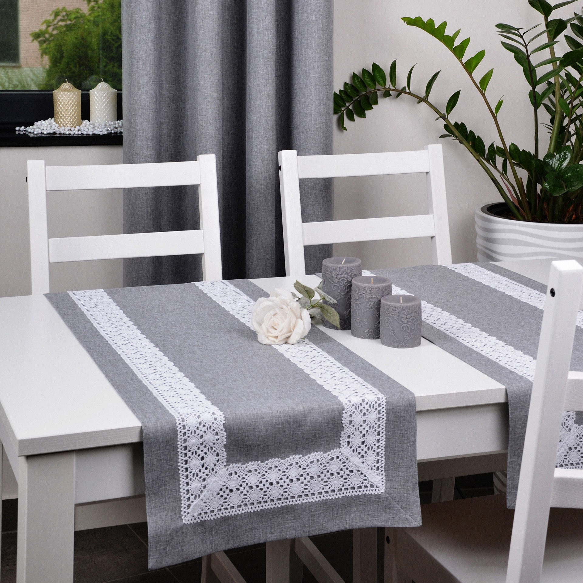 Bieżnik Sewilla – Szary Bieżnik Sewilla – Szary