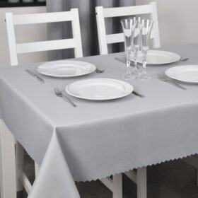 Obrus Deszczyk – Szary