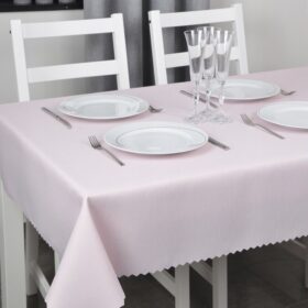 Obrus Deszczyk – Pudrowy róż