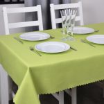 Obrus Deszczyk – Jasny zielony Obrus Deszczyk – Jasny zielony