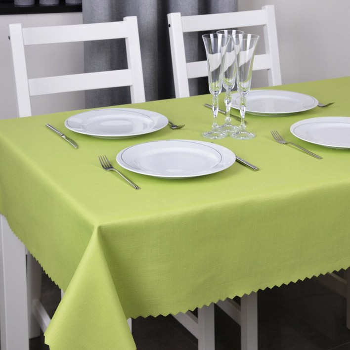 Obrus Deszczyk – Jasny zielony Obrus Deszczyk – Jasny zielony