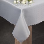 Obrus w Kropki – Szary Obrus w Kropki – Szary