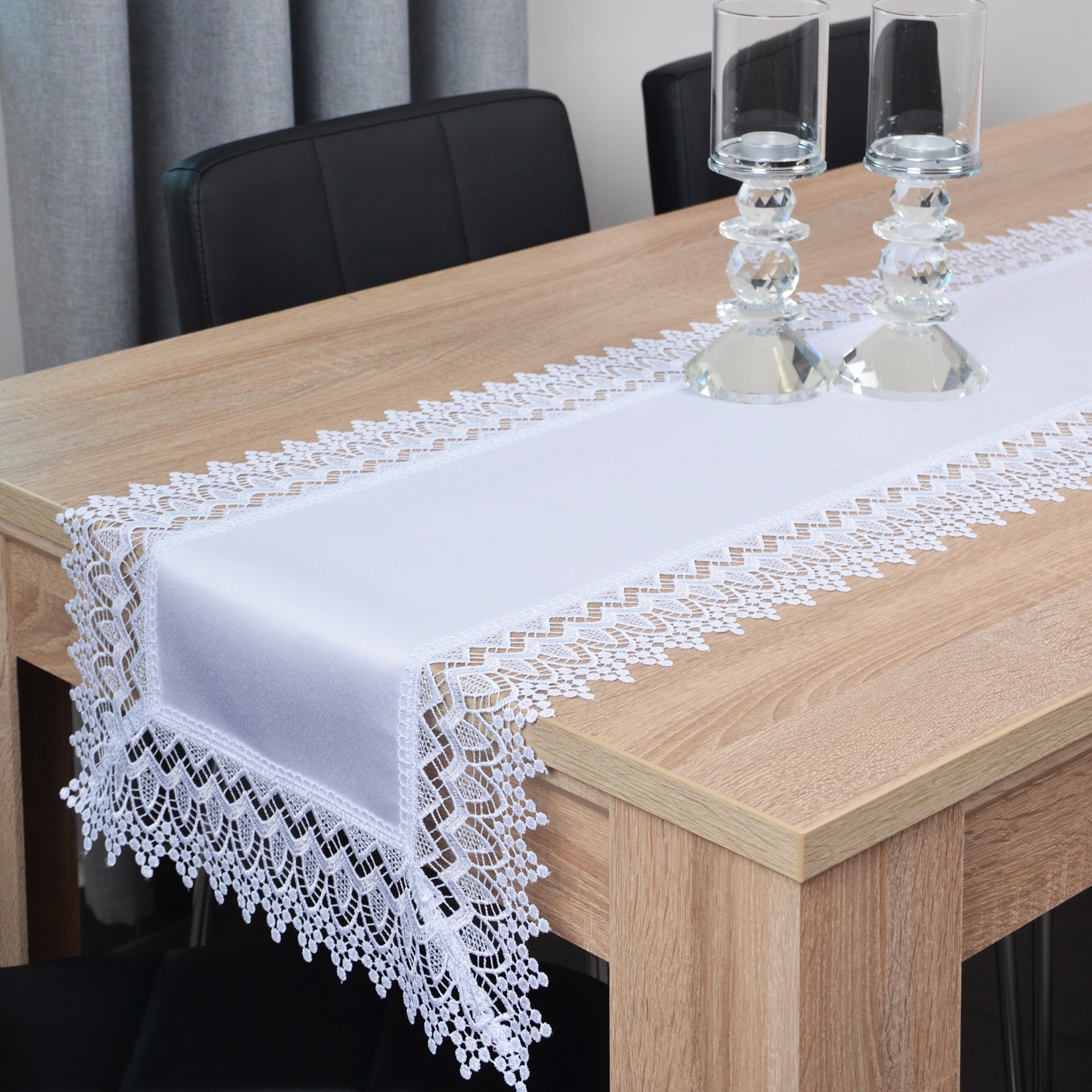 Bieżnik z Gipiurą 114 – Biały Bieżnik z Gipiurą 114 – Biały