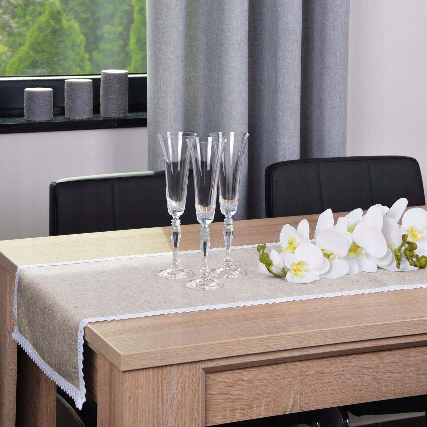 Bieżnik Malaga – Beżowy Bieżnik Malaga – Beżowy