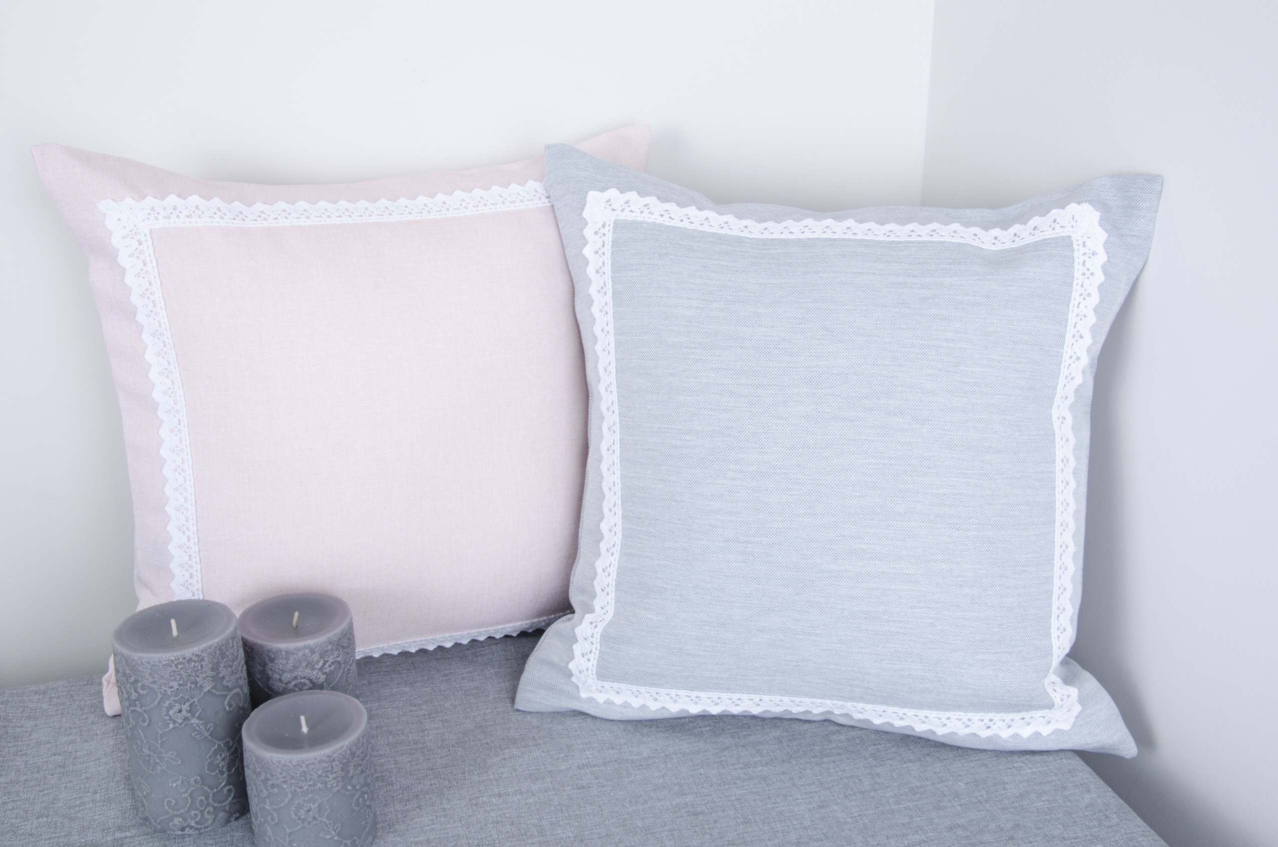 Poszewka Malaga – Szary Poszewka Malaga – Szary