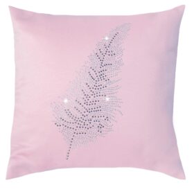 Poszewka Liść – Pudrowy róż