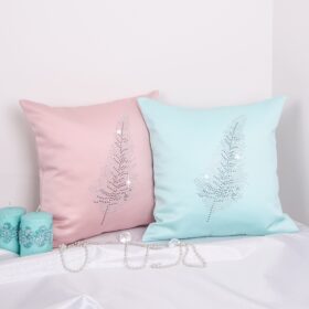 Poszewka Liść – Pudrowy róż Poszewka Liść – Pudrowy róż