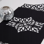 Bieżnik Dekor wz.6 – Czarny