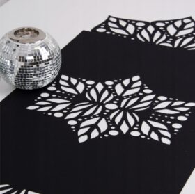 Bieżnik Dekor wz.6 – Czarny Bieżnik Dekor wz.6 – Czarny