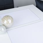 Podkładki Lux – Biel Złoto
