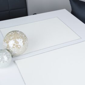 Podkładki Lux – Ekri Srebro