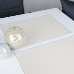 Podkładki Liść – Zielony Ciemny Złoto