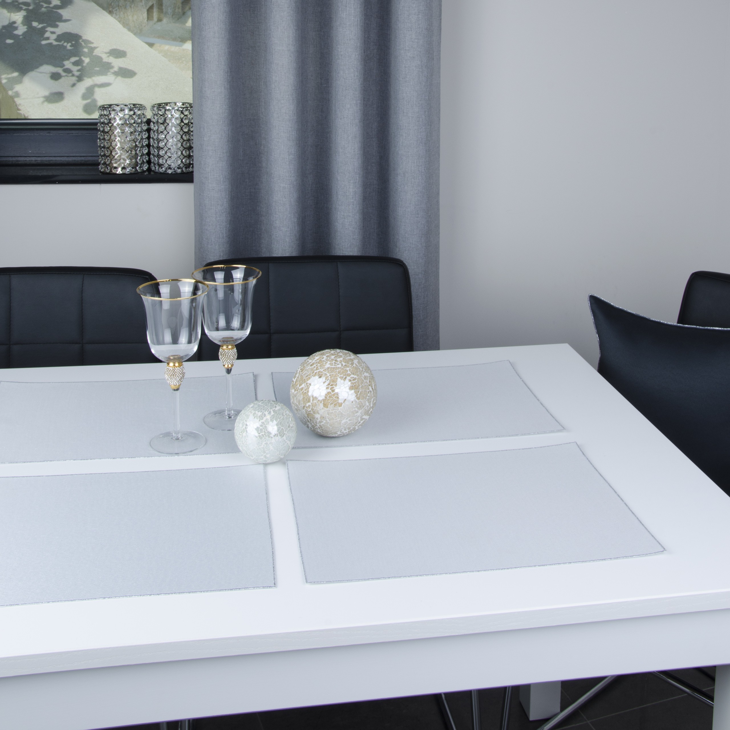 Podkładki Lux – Srebro Podkładki Lux – Srebro