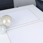 Podkładki Lux – Biel Złoto Podkładki Lux – Biel Złoto