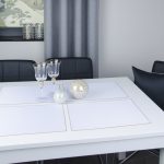 Podkładki Lux – Biel Złoto Podkładki Lux – Biel Złoto