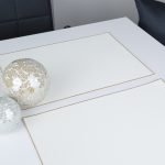 Podkładki Lux – Ekri Srebro