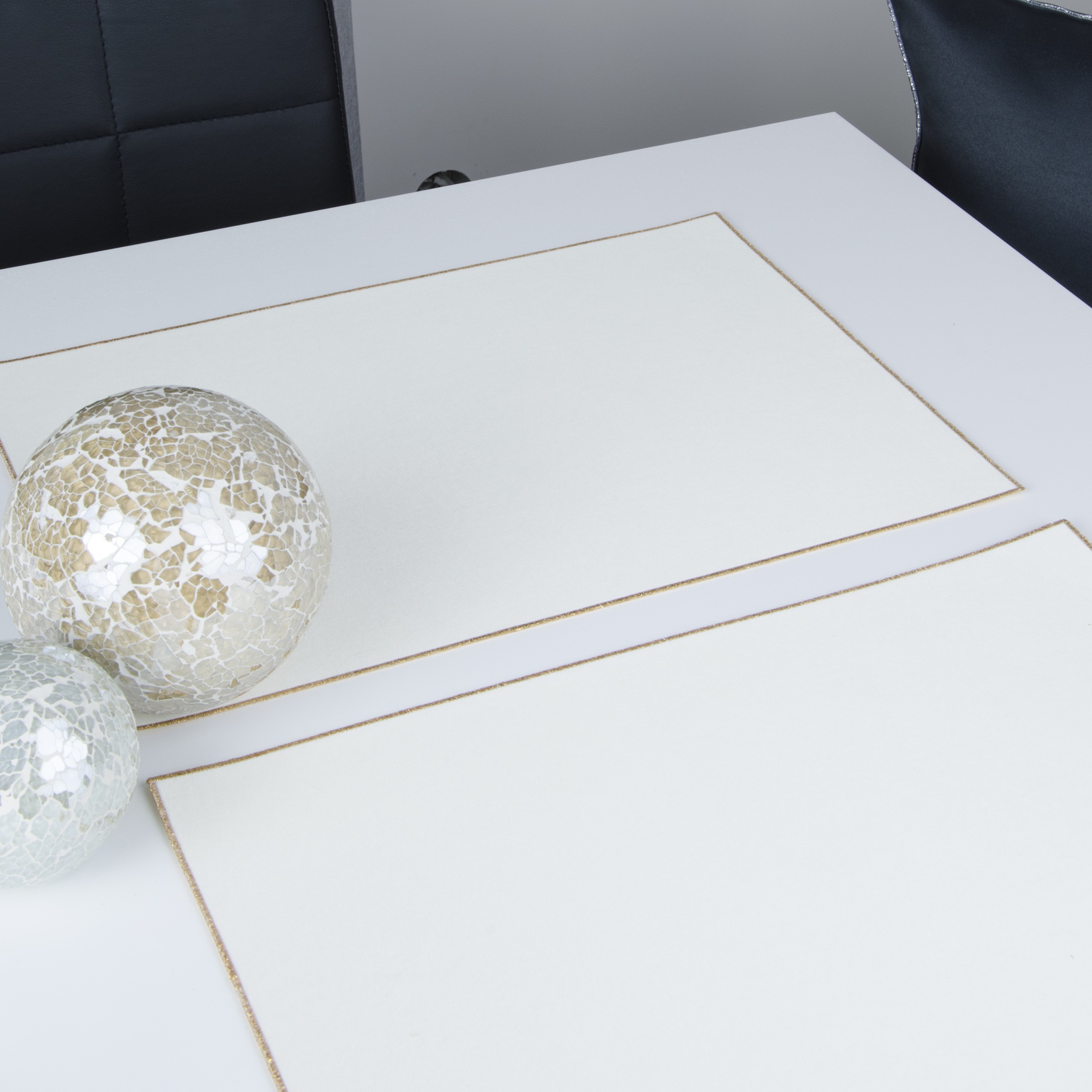 Podkładki Lux – Ekri Złoto Podkładki Lux – Ekri Złoto