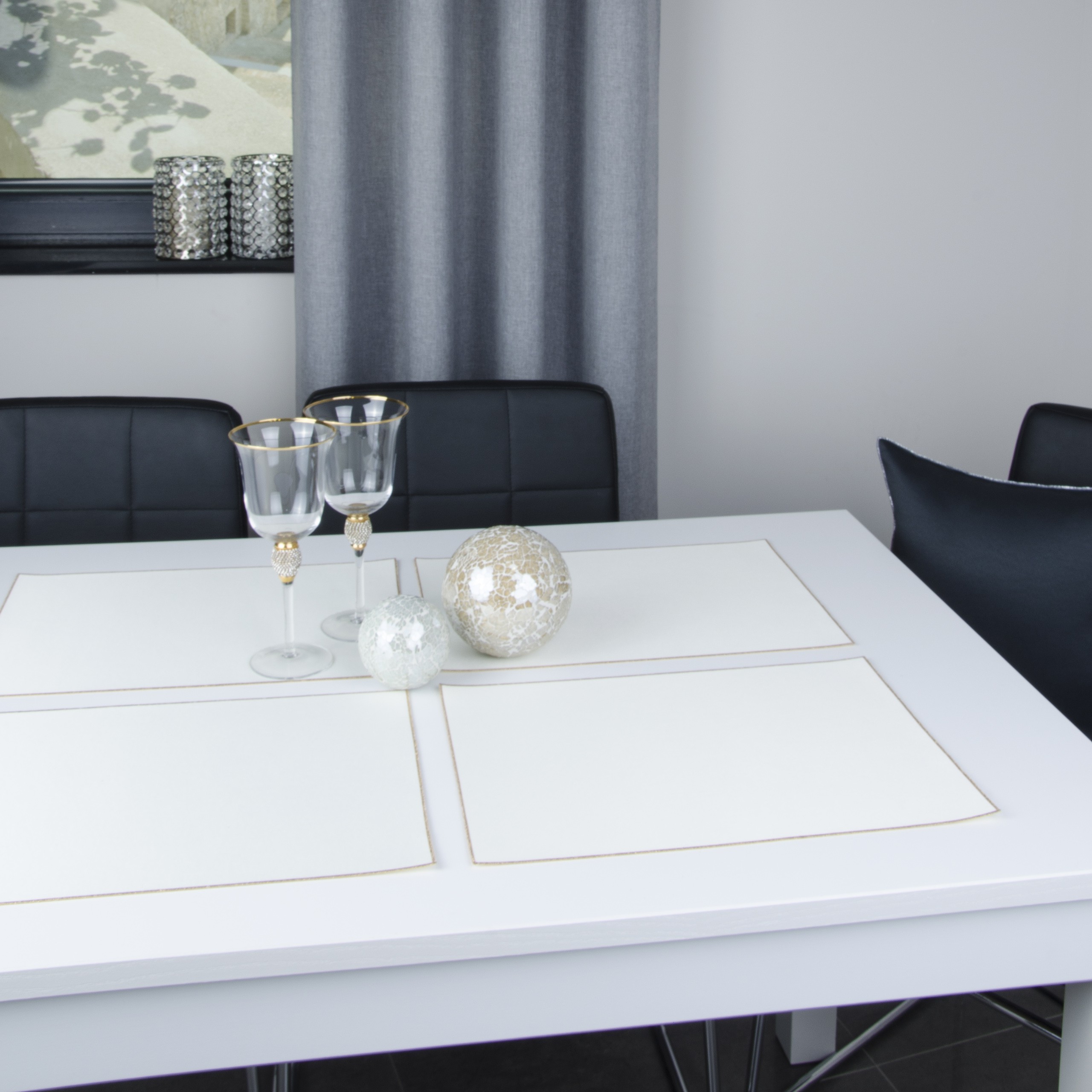 Podkładki Lux – Ekri Złoto Podkładki Lux – Ekri Złoto