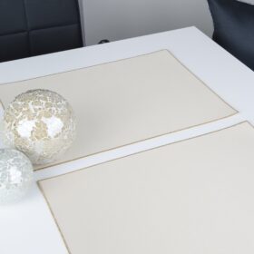 Podkładki Lux – Beż Złoto