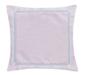 Poszewka Malaga – Pudrowy Róż - Kwadrat, 40x40, Pudrowy róż