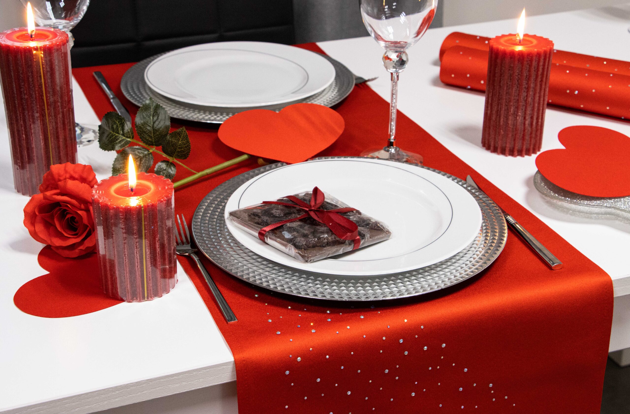 Bieżnik Krystal – Czerwony Bieżnik Krystal – Czerwony