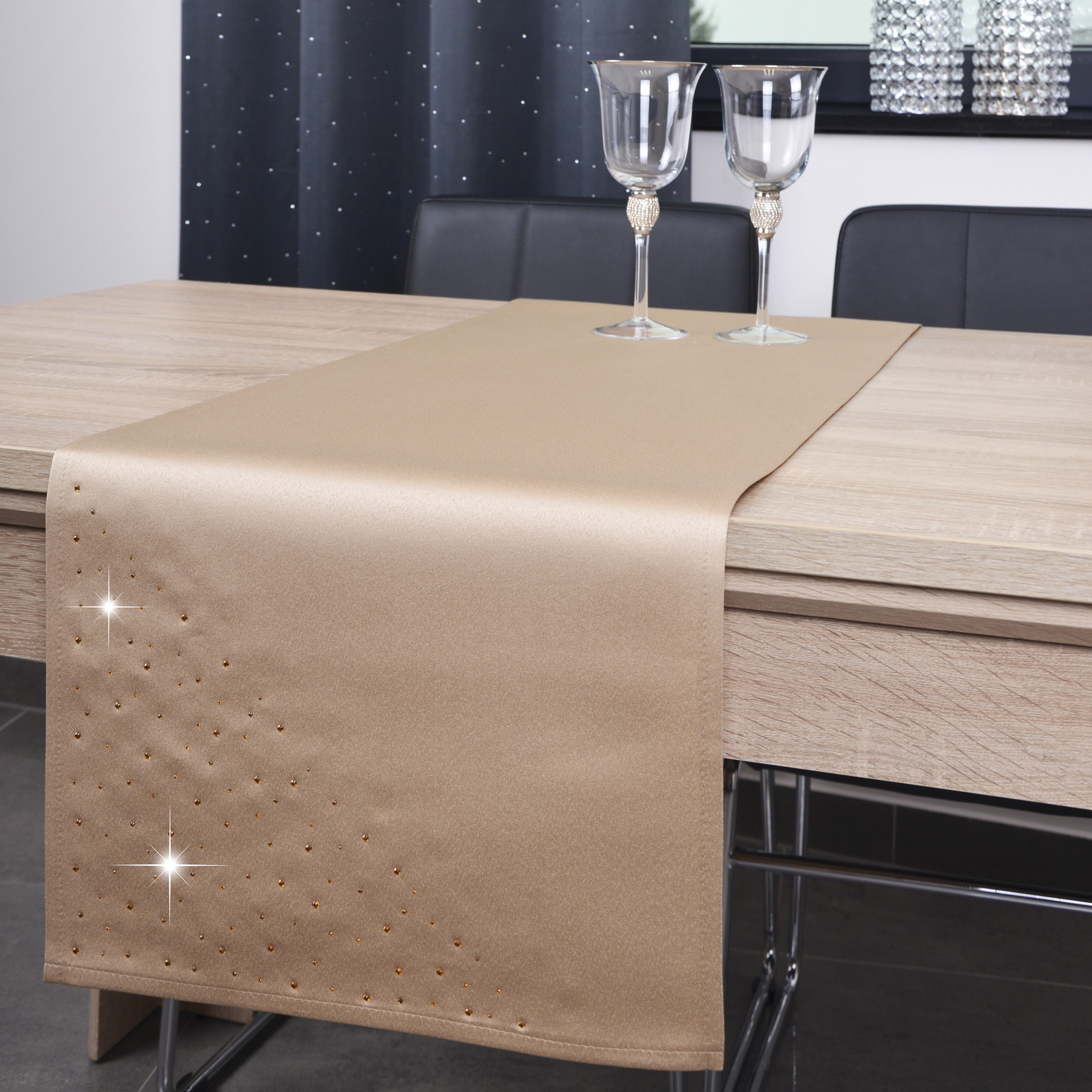 Bieżnik Krystal – Kakaowy Bieżnik Krystal – Kakaowy