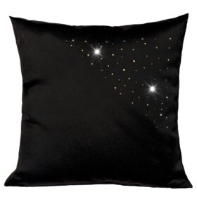 Poszewka Krystal – Czarny