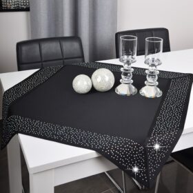 Serweta na stół – Szmaragd Czarna