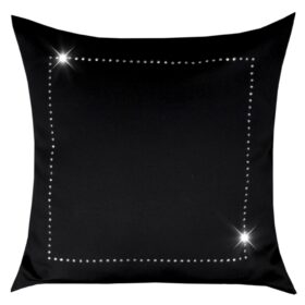 Poszewka Glamour – Czarny
