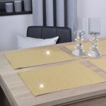 Podkładki Krystal Złote Dżety – Granatowy