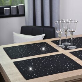 Podkładki Szafir - Czarny