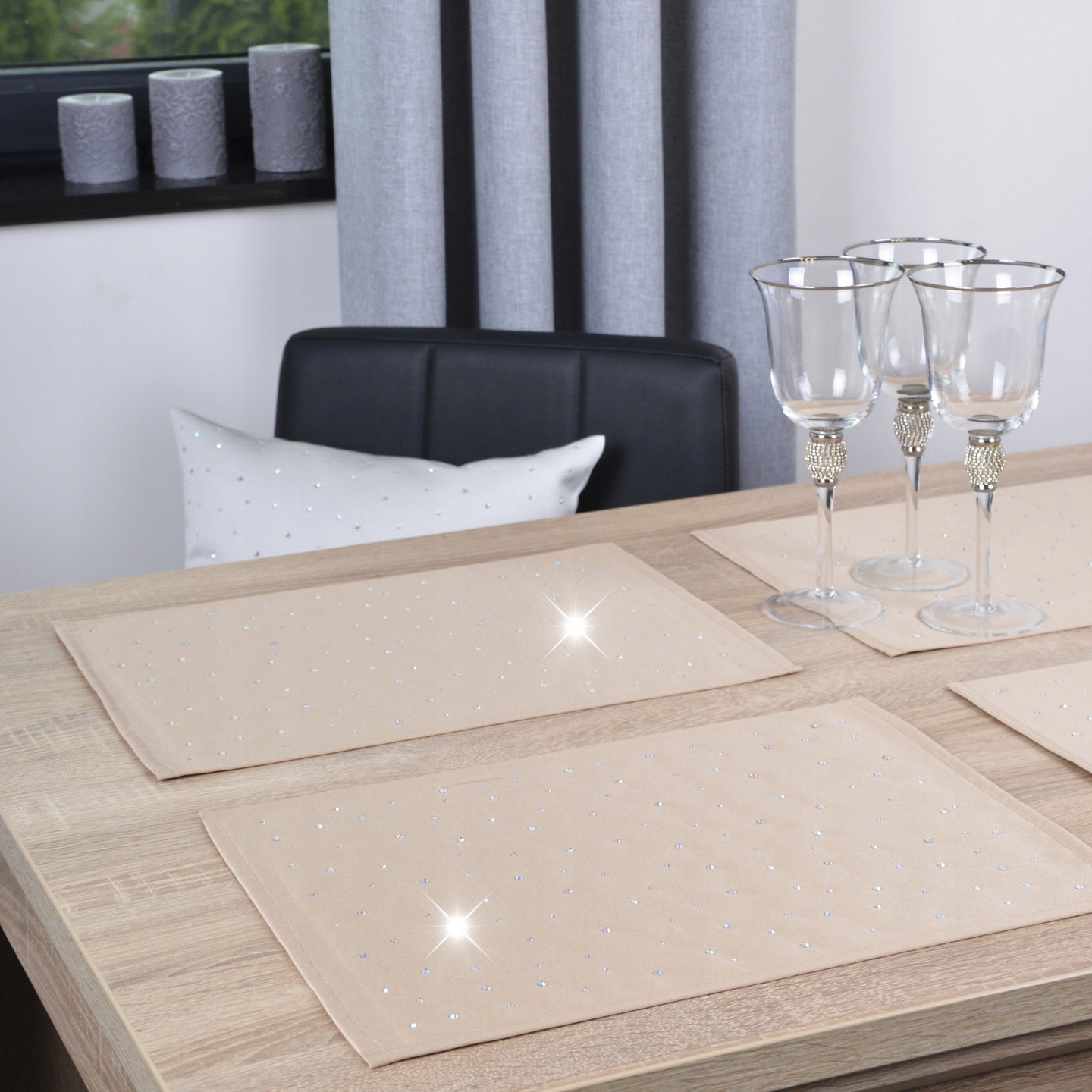 Podkładki Szafir – Beżowy Podkładki Szafir – Beżowy