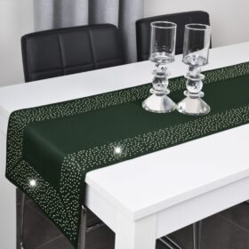 Pas Szmaragd Złote Dżety – Zielony Ciemny