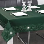 Obrus Vega Lux – Czarny Srebro