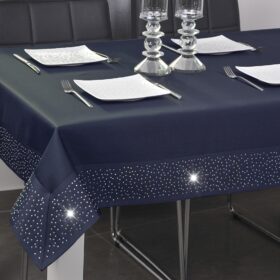 Obrus Szmaragd – Granatowy