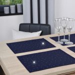 Podkładki Szafir Złote Dżety – Granatowy Podkładki Szafir Złote Dżety – Granatowy