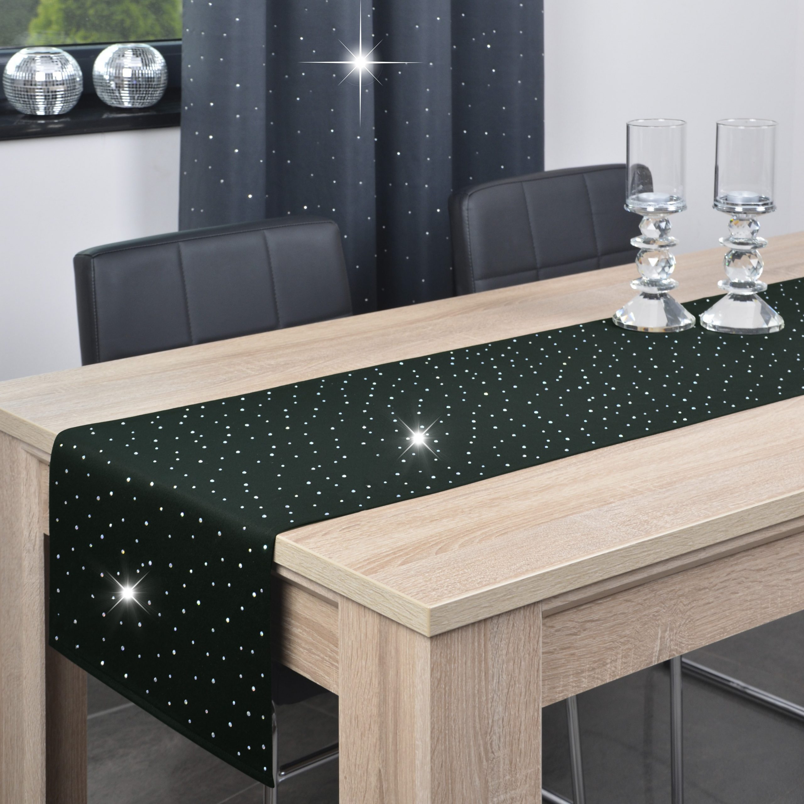 Pas Szafir – Zielony Ciemny Złote Dżety