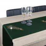 Pas Liść – Zielony Ciemny Złoto