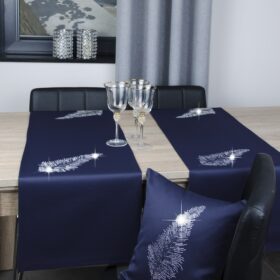 Pas Liść – Granatowy