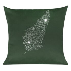 Poszewka Liść – Zielony Ciemny