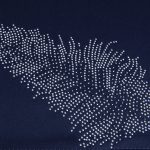 Podkładki Liść – Granatowy Podkładki Liść – Granatowy