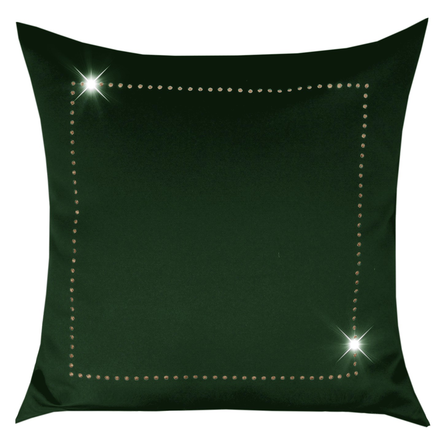 Poszewka Glamour – Zielony Ciemny Złoto Poszewka Glamour – Zielony Ciemny Złoto