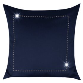 Poszewka Glamour – Granatowy Złoto