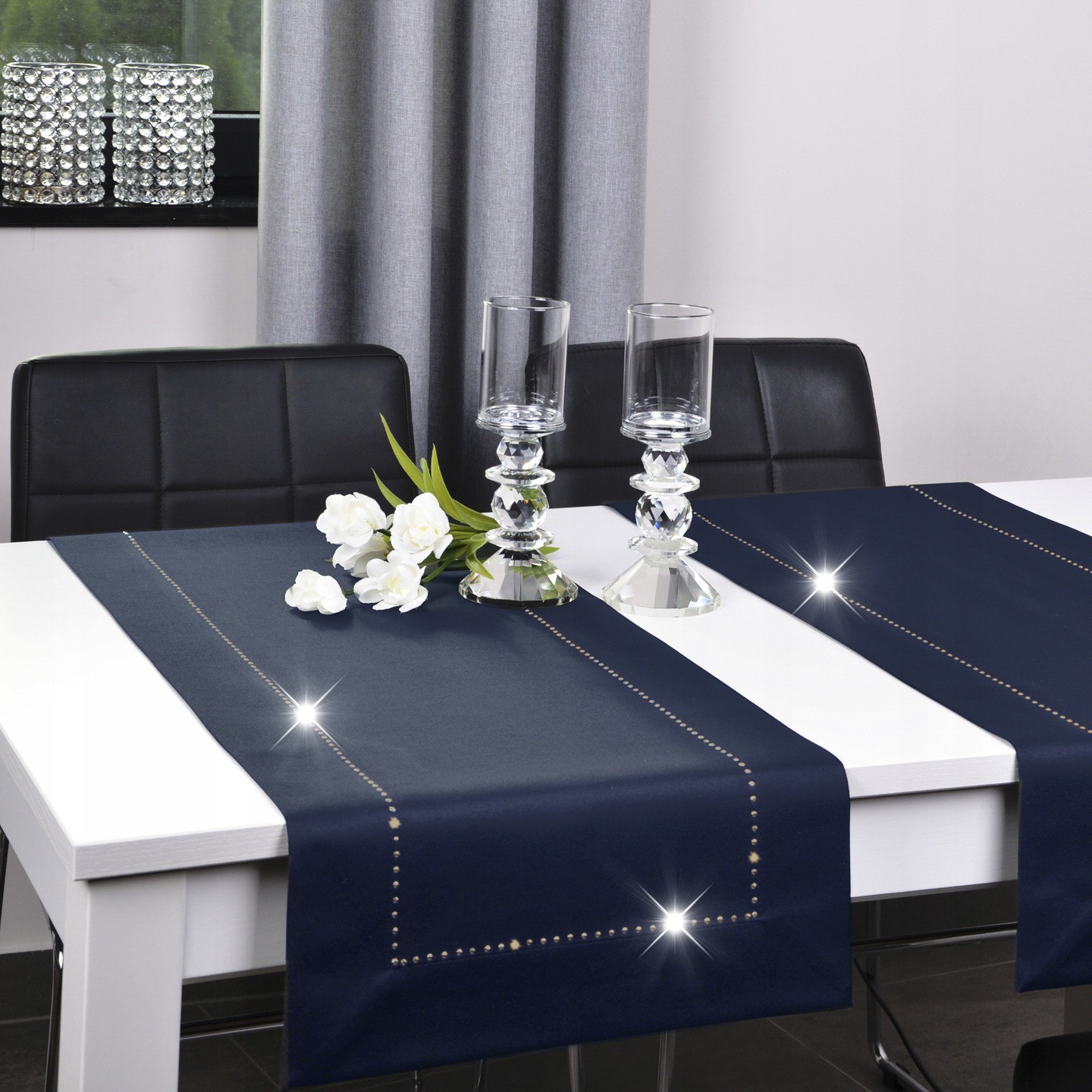 Pas Glamour – Granatowy Złoto Pas Glamour – Granatowy Złoto