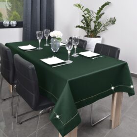 Obrus Glamour – Zielony Ciemny