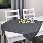 Serweta Panama Lux – Granat ze srebrnym